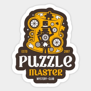 Master of Puzzle and Mystery Sticker